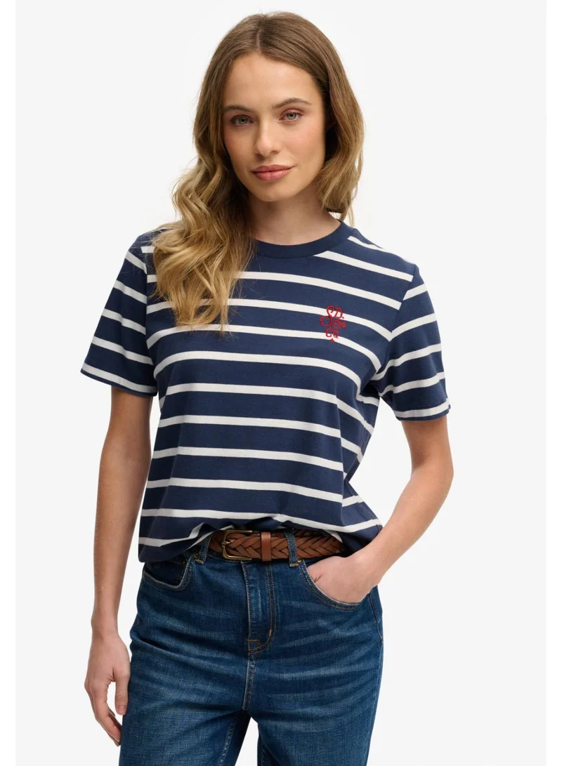 سوبر دراي Heritage Hamptons Stripe T-Shirt